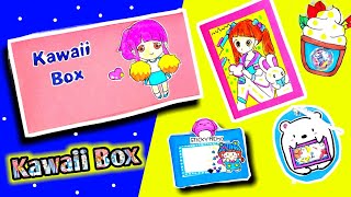 DIY Kawaii Box | Recreating Kawaii Box from Tonni art and craft | Handmade stickers | Kawaii Set