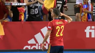 Spain VS Czech Republic 2-0 Extended Highlights & All Goals 2022 | Carlos Soler | Sarabia goals