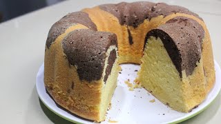 Рецепт классического влажного мраморного кекса #cakerecipe