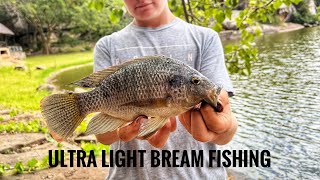 Awesome morning of Ultra Light Bream Fishing