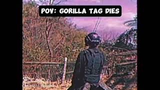 POV: Gorilla Tag Dies :(