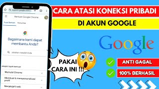 Cara Mengatasi Koneksi Anda Tidak Pribadi Di Google Chrome | Google Chrome Error Tidak Bisa di Buka