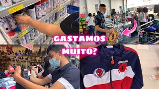 VLOGÃO| FOMOS COMPRAR ALGUMAS COISAS PRA GENTE E PRO CANAL! *gravamos tudo*