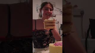 Cutting A Cake With Tourettes #shorts #funny #birthday