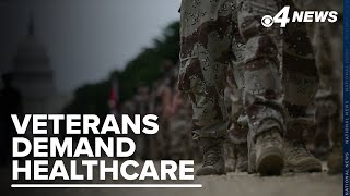 Veterans call for Trump to make improvements in healthcare