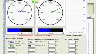 DataMite Software 6 - Run an actual Inertia Dyno Test