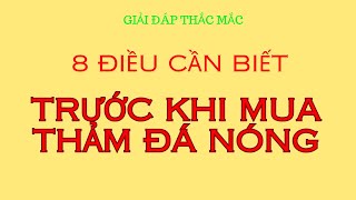 8 Điều Cần Biết Trước Khi Mua Thảm Đá Nóng/Nệm Đá Nóng Hàn Quốc | Vikicare