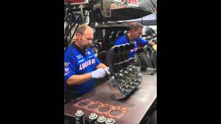 Lucas Oil Top Fuel Dragster Engine Disassembly - Part 3