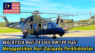 MALAYSIA Beli 24 Unit AW-149 Itali, Menggantikan Helikopter NURI Daripada Perkhidmatan