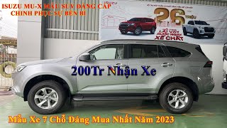 ISUZU MU-X THẾ HỆ MỚI 7 CHỔ PHIÊN BẢN SỐ SÀN THÍCH HỢP CHO MỌI GIA ĐÌNH | SUV CAR