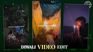 DIWALI - Alone Reel Video Editing Capcut - How To Make DIWALI Reels