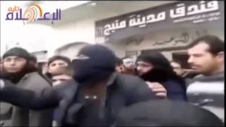 مقاتل من داعش يمتدح الأسد و يشتم الثوار