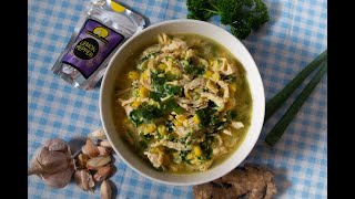 Chicken and sweetcorn soup