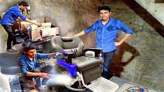 How Salon Chairs Are Made | Mass Manufacturing Process of Salon Chairs Step by Step Complete Guide