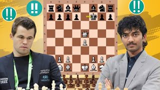 Brilliant Move  Chess Game : 06 By Magnus Carlsen vs Gukesh D