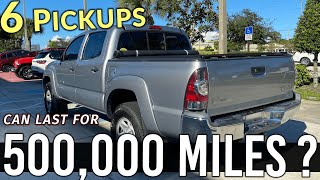 Longest Lasting Pickup Trucks On The Road with Super High Mileage!!