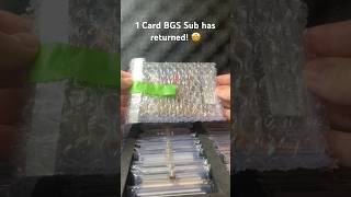 1 Card Beckett Grading Services Sub Reveal! #shorts