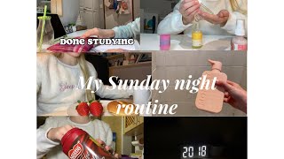 MY SUNDAY NIGHT ROUTINE|vlog🌺🌷💗