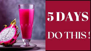 100% Fat Burner Dragon Fruit Juice | Dragon Fruit Juice for Weight Loss | Dragon Fruit Recipe