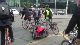 Manchester Critical Mass - April 2017 - Heading to Great Bridgewater Street