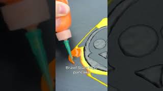 Brawl Stars Logo Pancake Art #Shorts