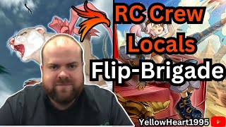 Yu-Gi-Oh 2nd Place RC Crew Locals Bradley Cooper - Flip-Brigade Deck Profile