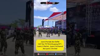 Marinir Juara 1 Parade dan Defile HUT TNI