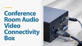 Conference Room A/V Connectivity Box | StarTech.com