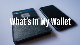 What's In My Minimalist  Wallet | Minimalism Series