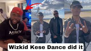 Wizkid Breaks Davido Song Awuke Record as he Break Biggest Record With New Song Kese Dance