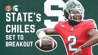 Michigan State Quarterback Aiden Chiles Set to Breakout in 2024 | Michigan State Football 2024