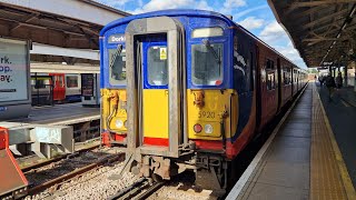 Class 455 Ride Wimbledon - London Waterloo