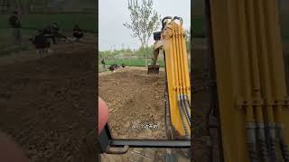 Awesome Excavator Operator Skills - Excavator Operator With Highly Precise Skills  EP158 #Shorts