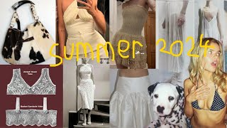 summer 2024 fashion trends * ੈ‧₊˚