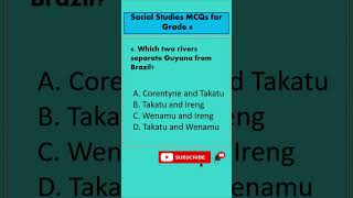 Social studies question |quiz #guyana #caribbean #socialstudies