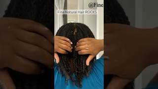 Fine Naturals: NEVER Skip this Step for THICKER Natural Hair! #shorts