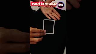 MAGIC OR MIRACLE? WATCH CLOSELY. #magictricksvideos #magic #magicshortsvideo