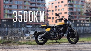 Život s Ducati Scrambler - zkušenosti po 3500km