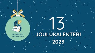 Joulukalenteri 2023 - luukku 13