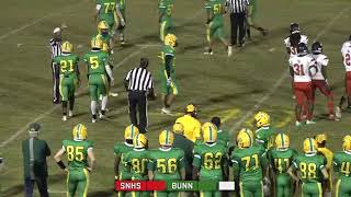 Southern Nash vs Bunn VARSITY FOOTBALL