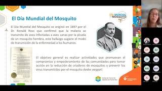 Adiestamiento Virtual | Mes de Concienciación contra el Mosquito Aedes aegypti 2022