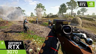 Playing Battlefield 1 in ultra with RTX 3070