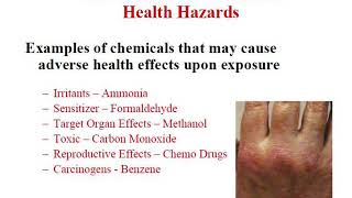 S8 CE, Module 5, Chemical Hazards, part 3