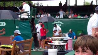 Ivo Karlovic Medical Timeout