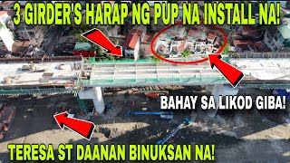 3 GIRDER'S NA INSTALL NA BAHAY SA LIKOD GIBA TERESA ST DAANAN BINUKSAN NA NLEX UPDATE NOV:01:2024