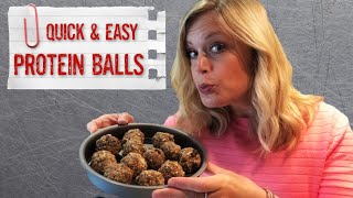 Quick and Easy Protein Balls