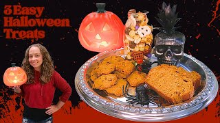 Three Spooky Halloween Treat Recipes