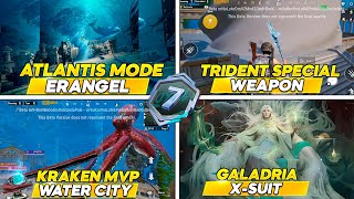 ATLANTIS NEW MODE WORLD l X-SUIT GALADRIA KRAKEN MONSTER PUBG MOBILE NEW UPDATE 3.3