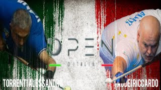 TORRENTI ALESSANDRO VS TADDEI RICCARDO IT OPEN 24 BILLIARD TV