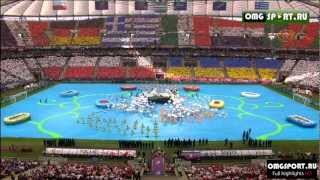 The opening ceremony of Euro 2012 / Before Poland - Greece HD